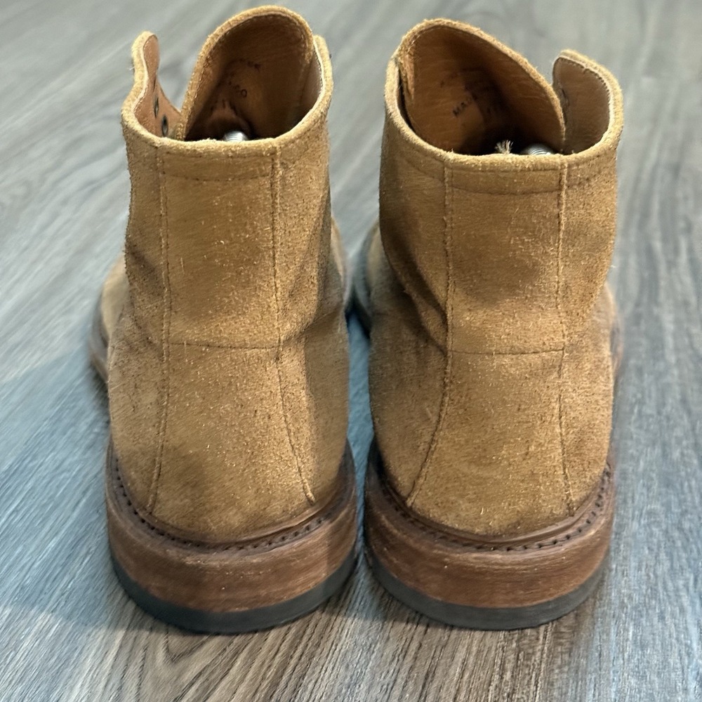 Frye Paul Lace UP Chukka Boots Faded Brown Mens 8 D Made In Mexico - Picture 4 of 11